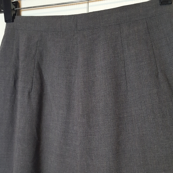 Saks Fifth Avenue Virgin Wool Blend Career Pants - Picture 4 of 5